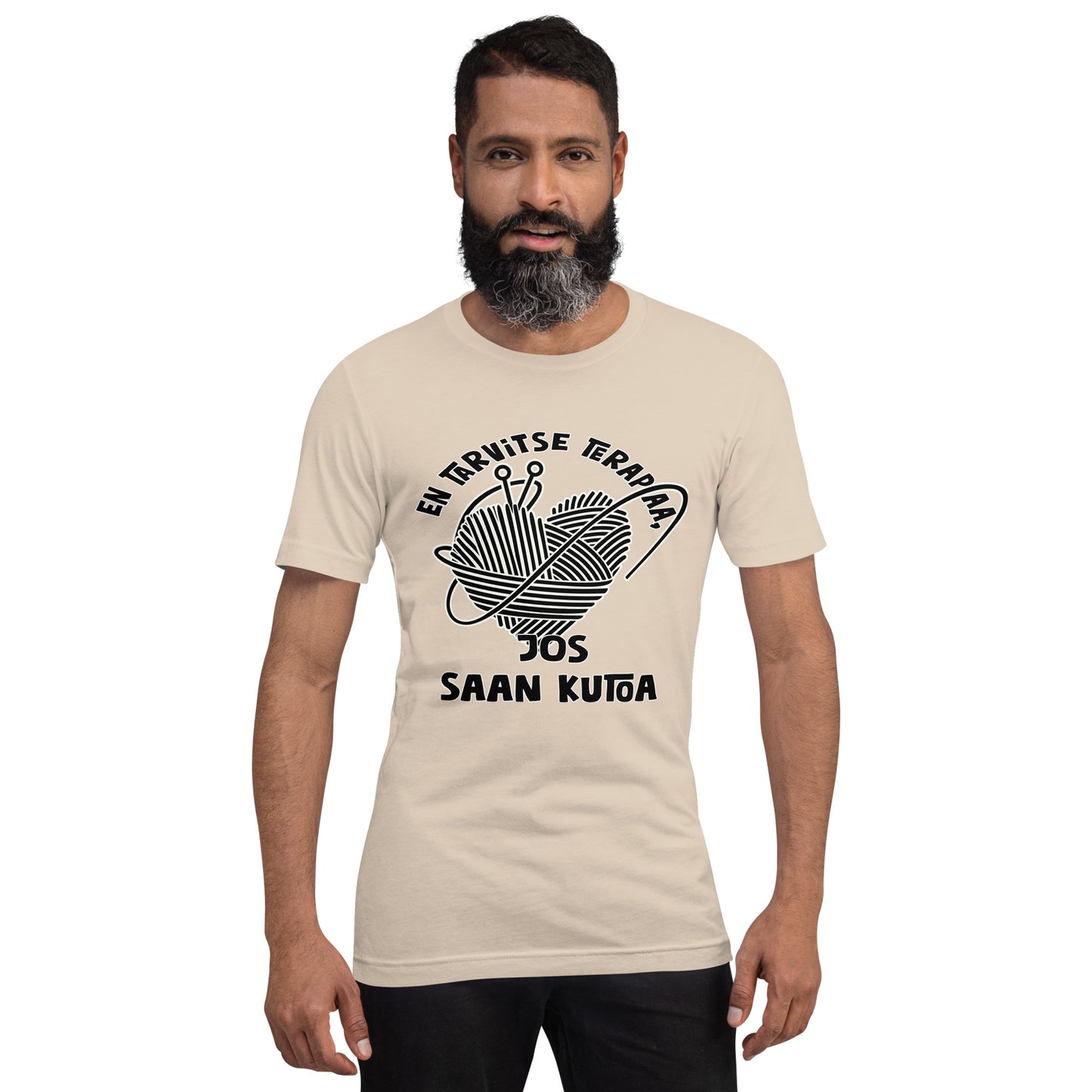 Unisex t-shirt: I don't need terpy, if only I can weave a heart + my own text