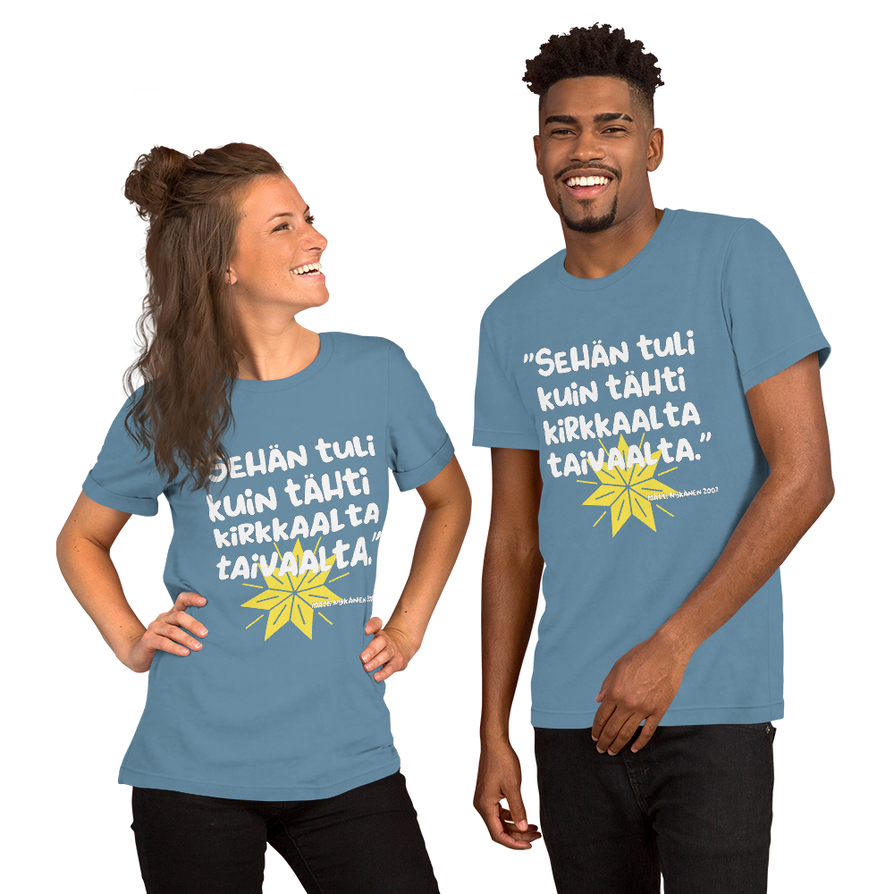 unisex T-shirt Matti Nykänen: star