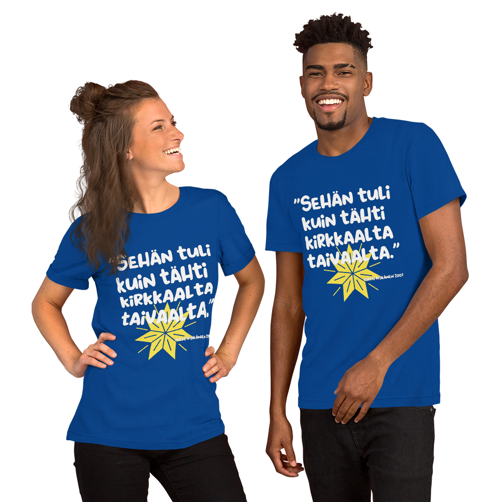 unisex T-shirt Matti Nykänen: star