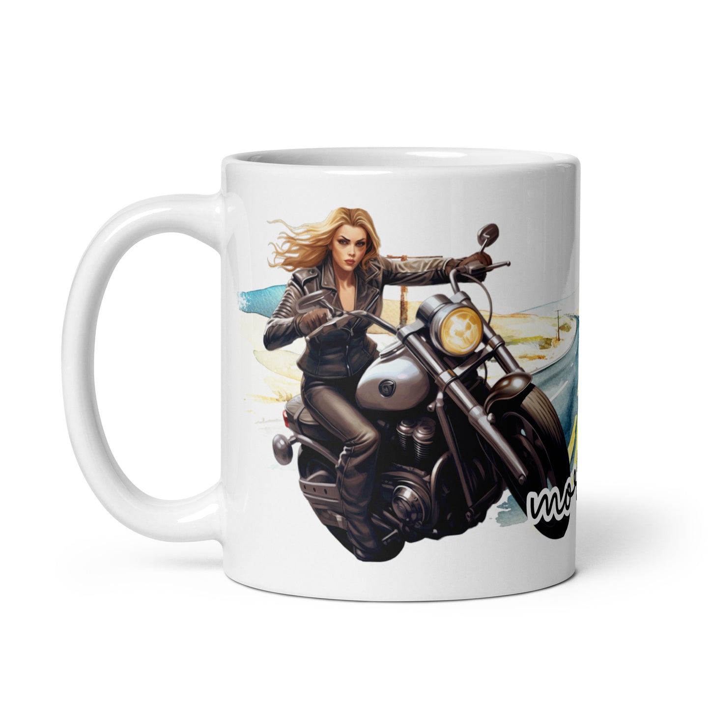 Mug - bae i love my bike more tahan you