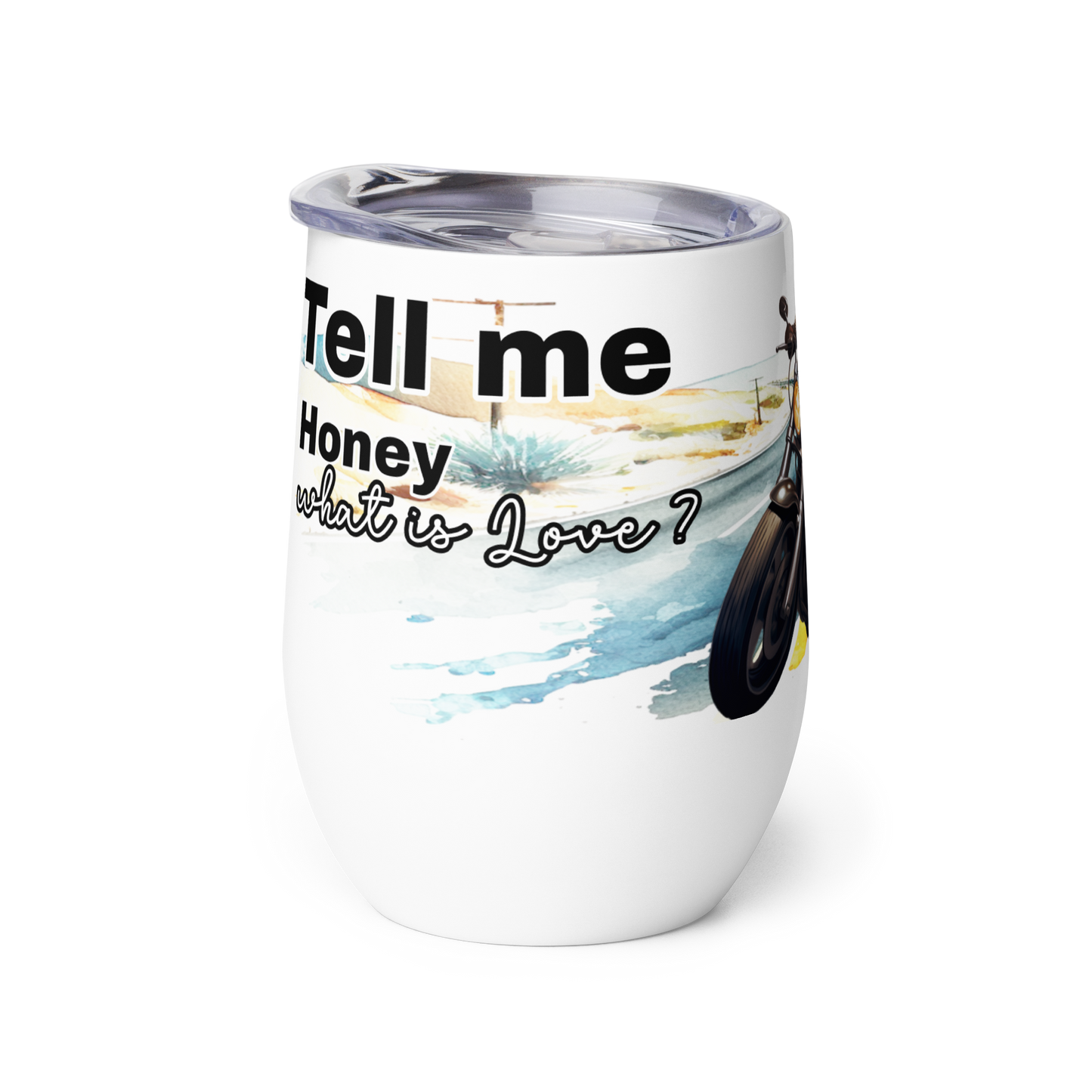 wine mug - tell me what love is