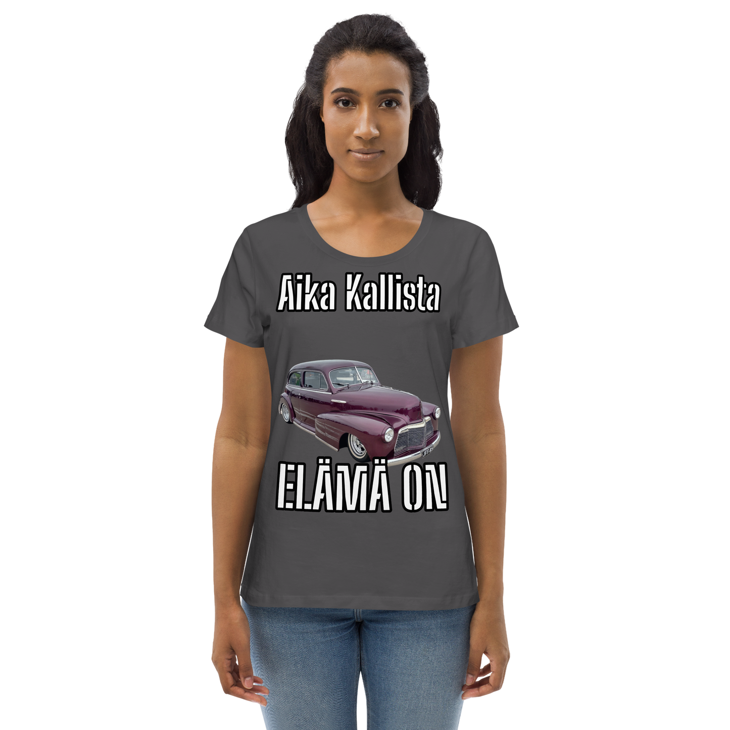 Women's fitted eco tee - kallista