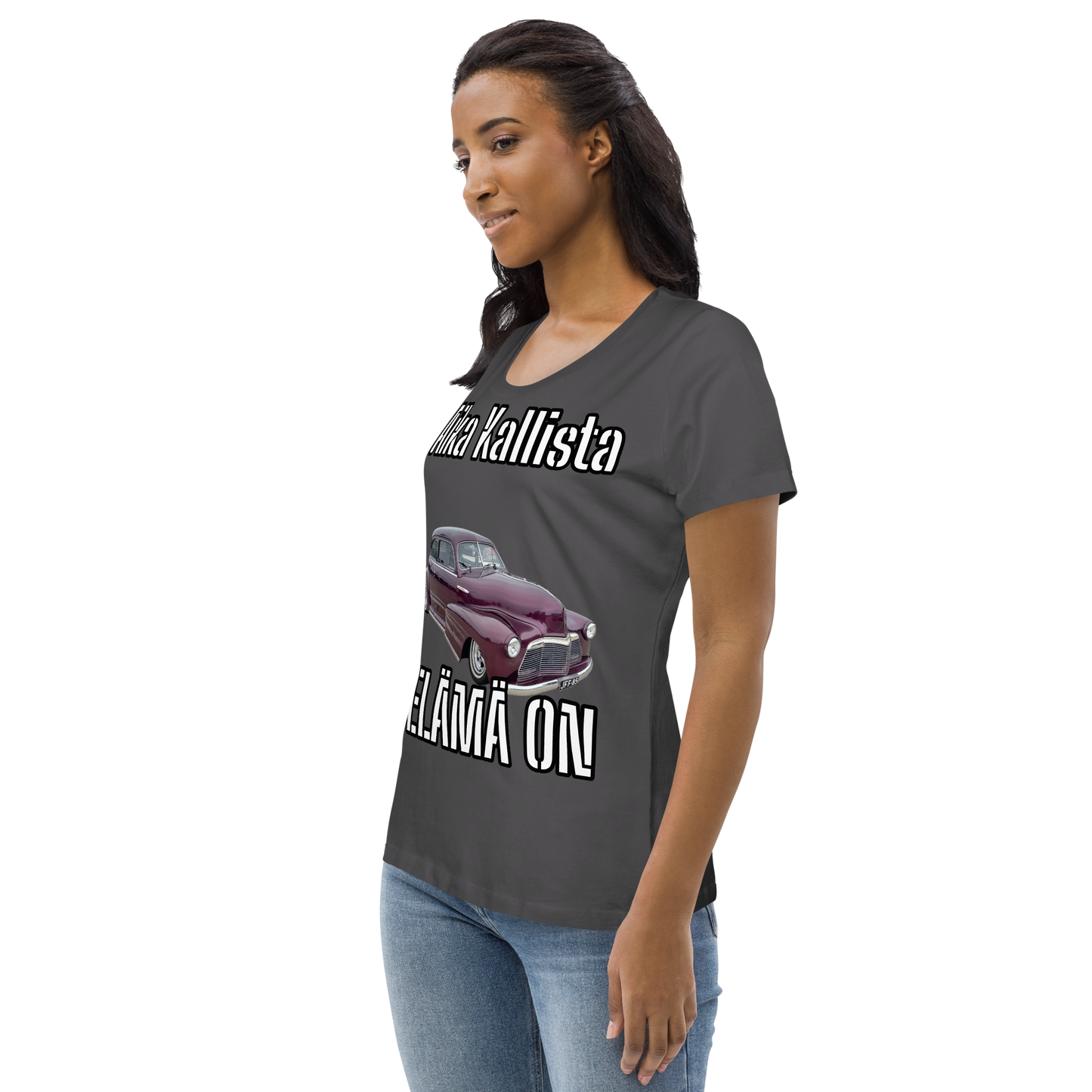 Women's fitted eco tee - kallista