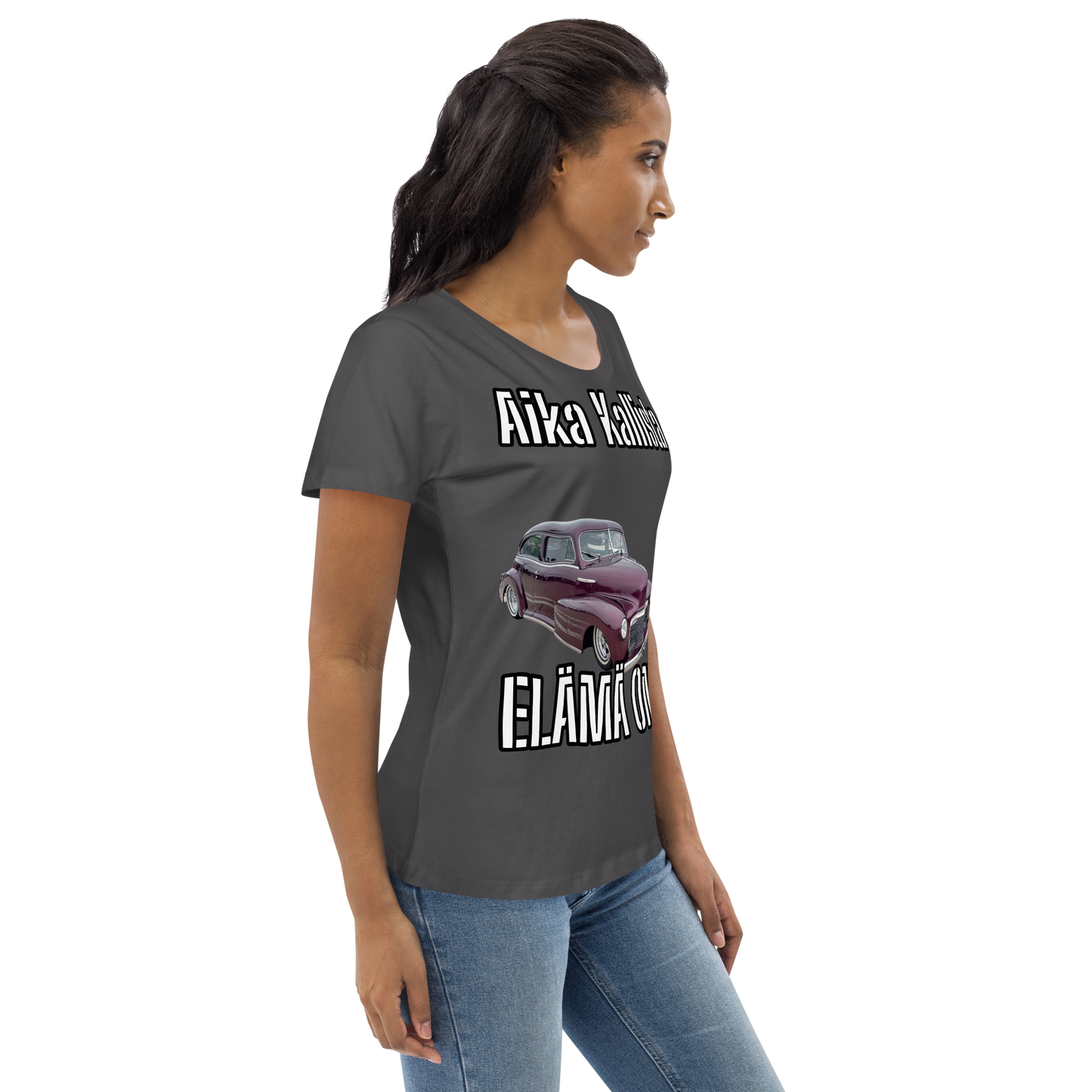 Women's fitted eco tee - kallista