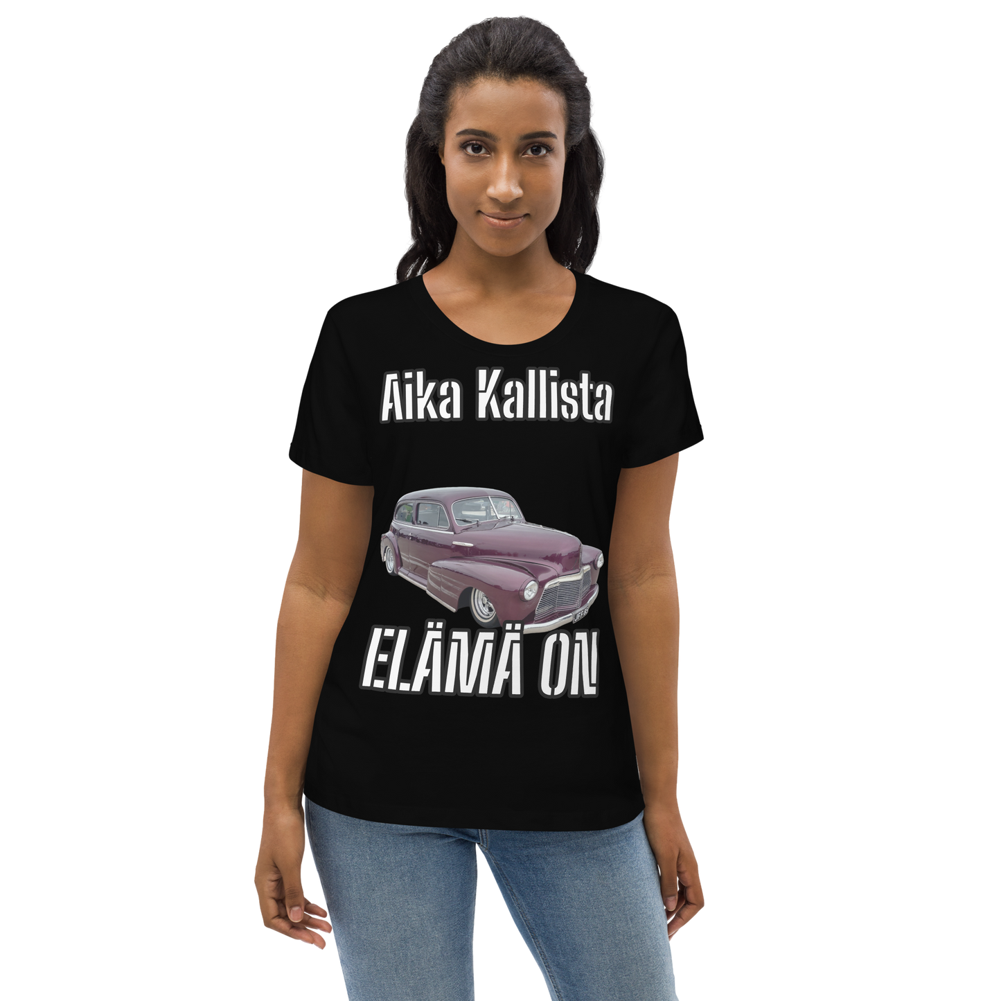 Women's fitted eco tee - kallista