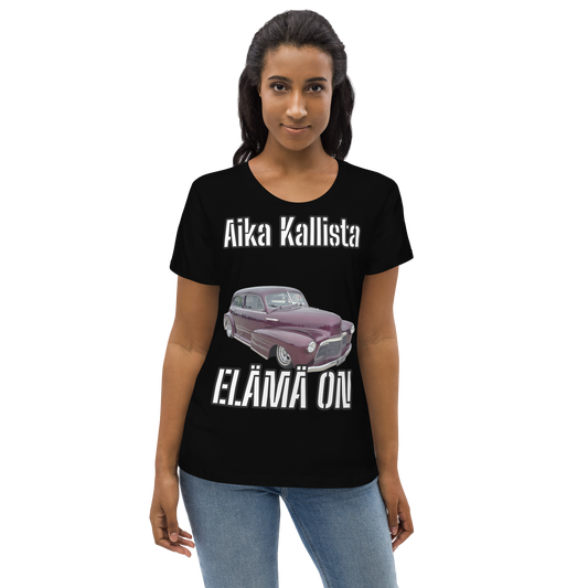 Women's fitted eco tee - kallista