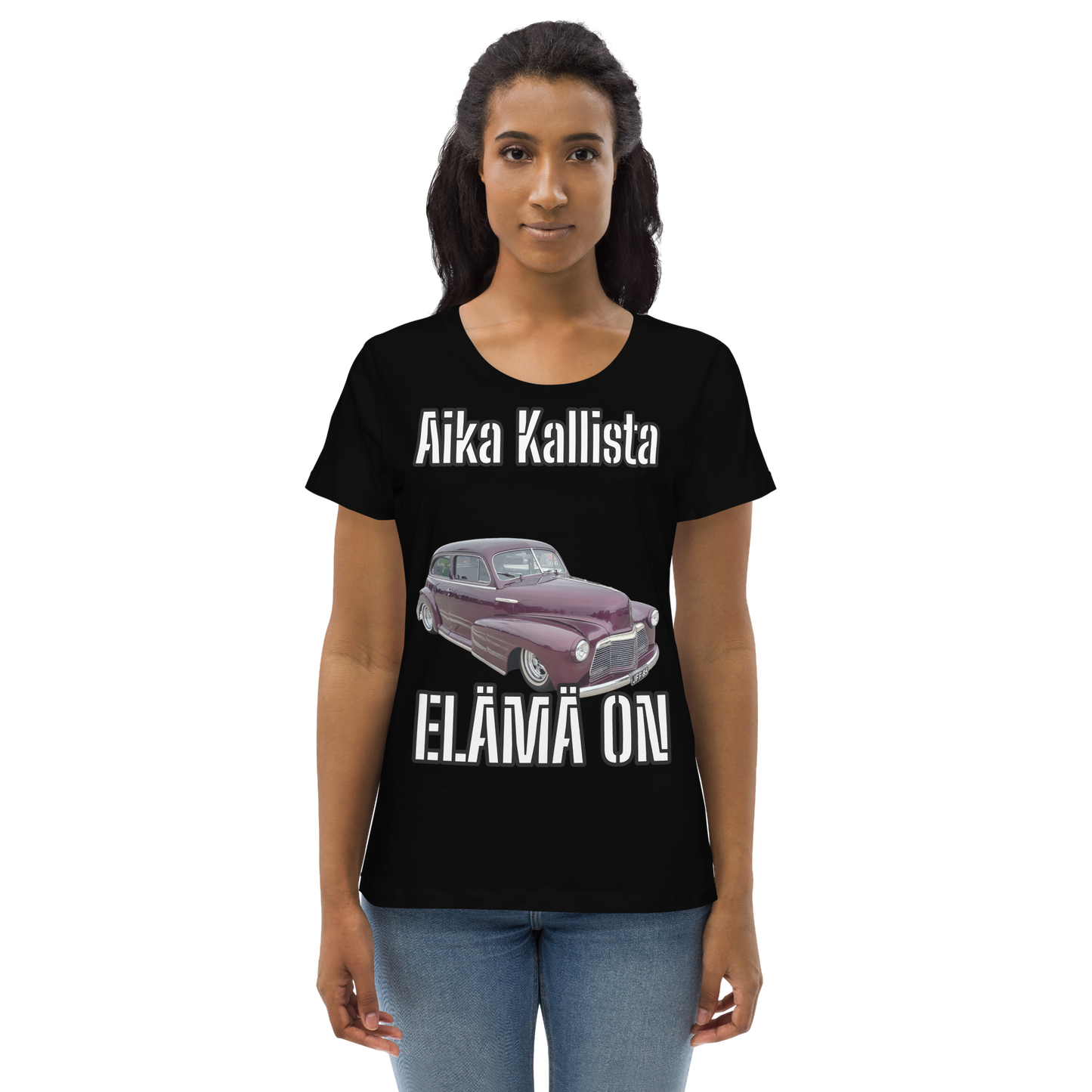 Women's fitted eco tee - kallista