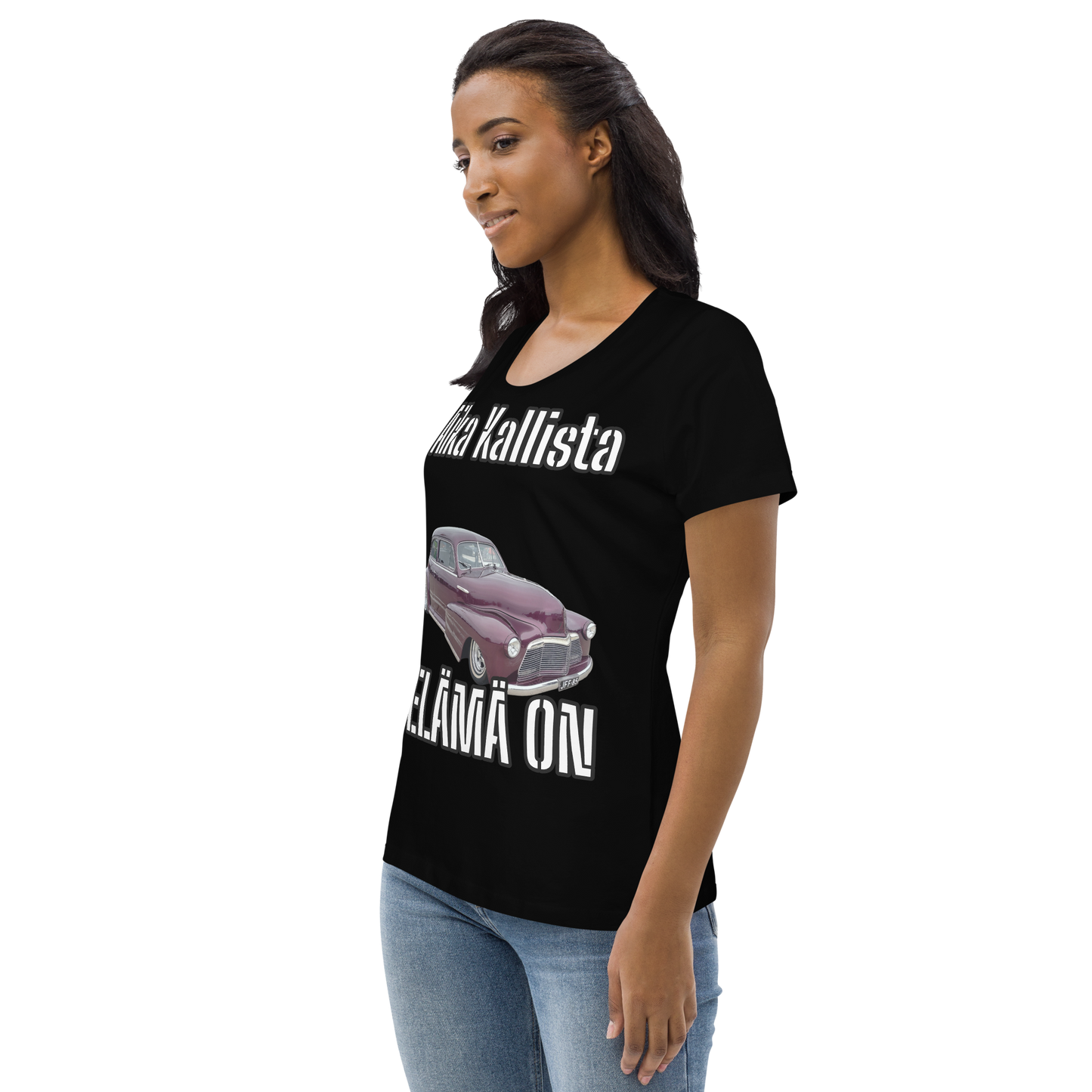 Women's fitted eco tee - kallista