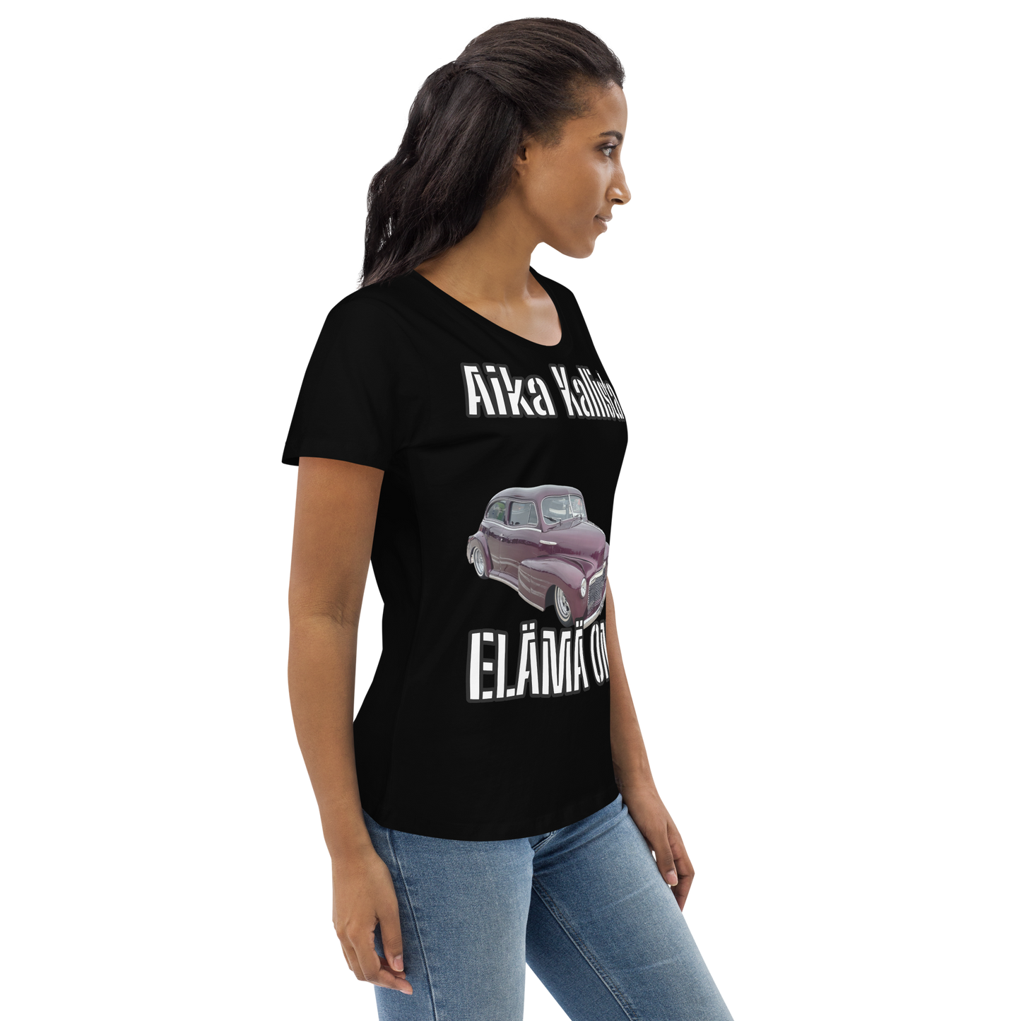 Women's fitted eco tee - kallista