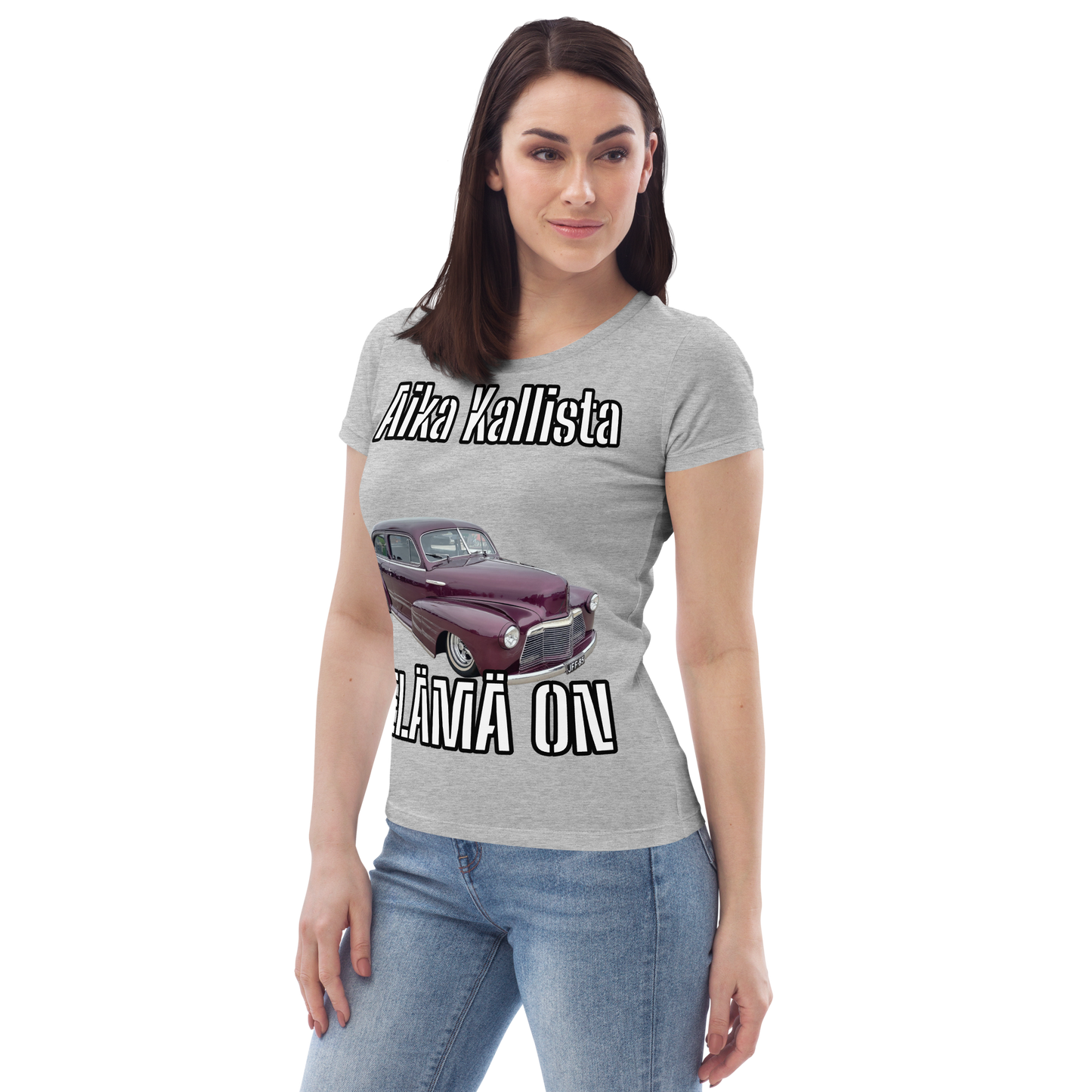 Women's fitted eco tee - kallista