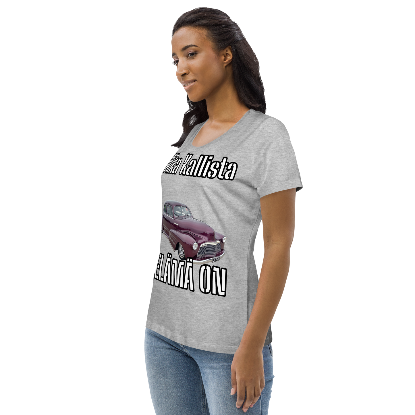 Women's fitted eco tee - kallista