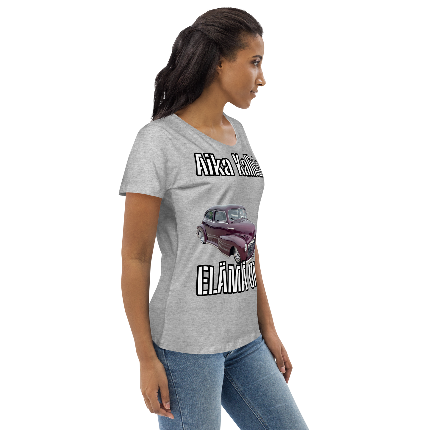 Women's fitted eco tee - kallista