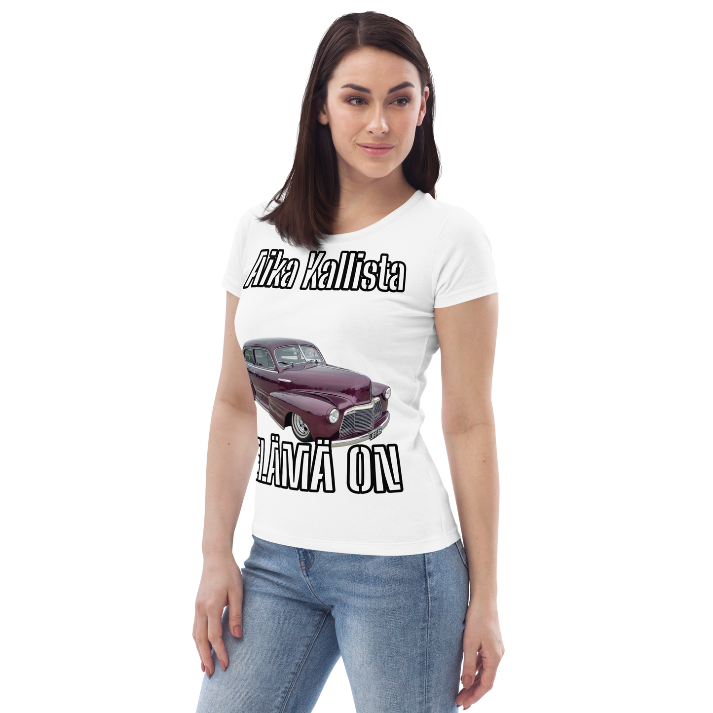 Women's fitted eco tee - kallista