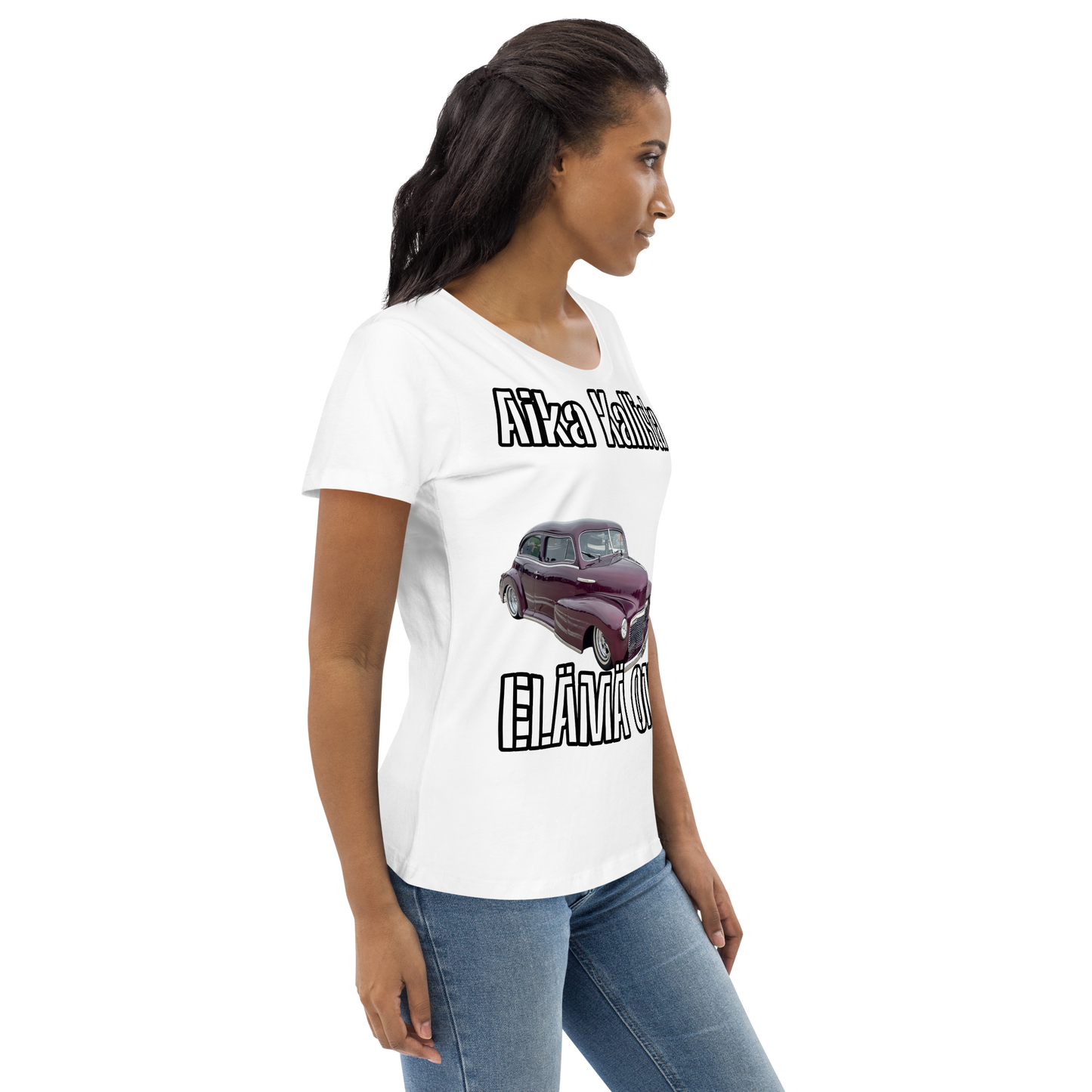 Women's fitted eco tee - kallista